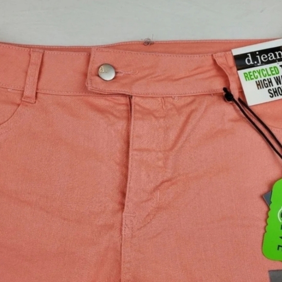 D.JEANS TWILL high waist jeans shorts - Picture 5 of 7